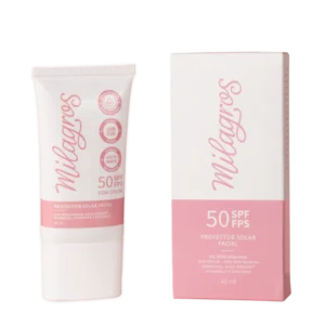 Protector Solar Facial con Color MILAGROS
